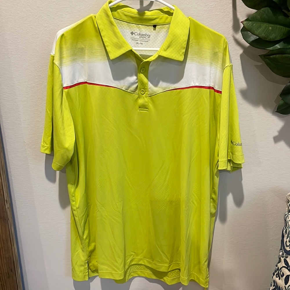 Columbia Golf men's polo